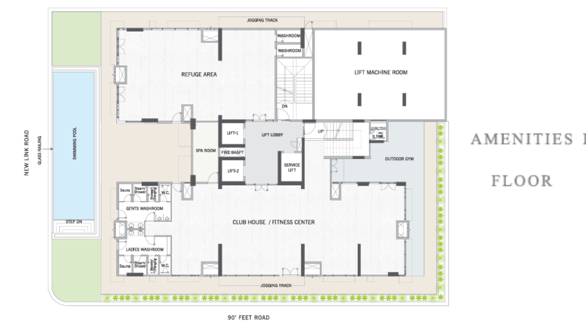 Esquina-Typical-Amenities-Floor-Plan